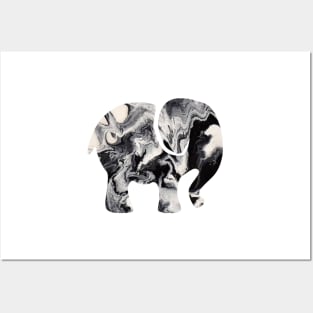 Elephant Abstract Posters and Art